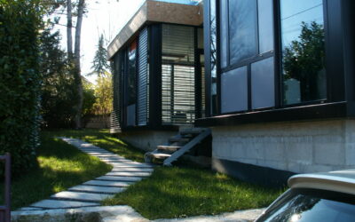 Architecture de verre pour l’extension d’une maison à Besançon