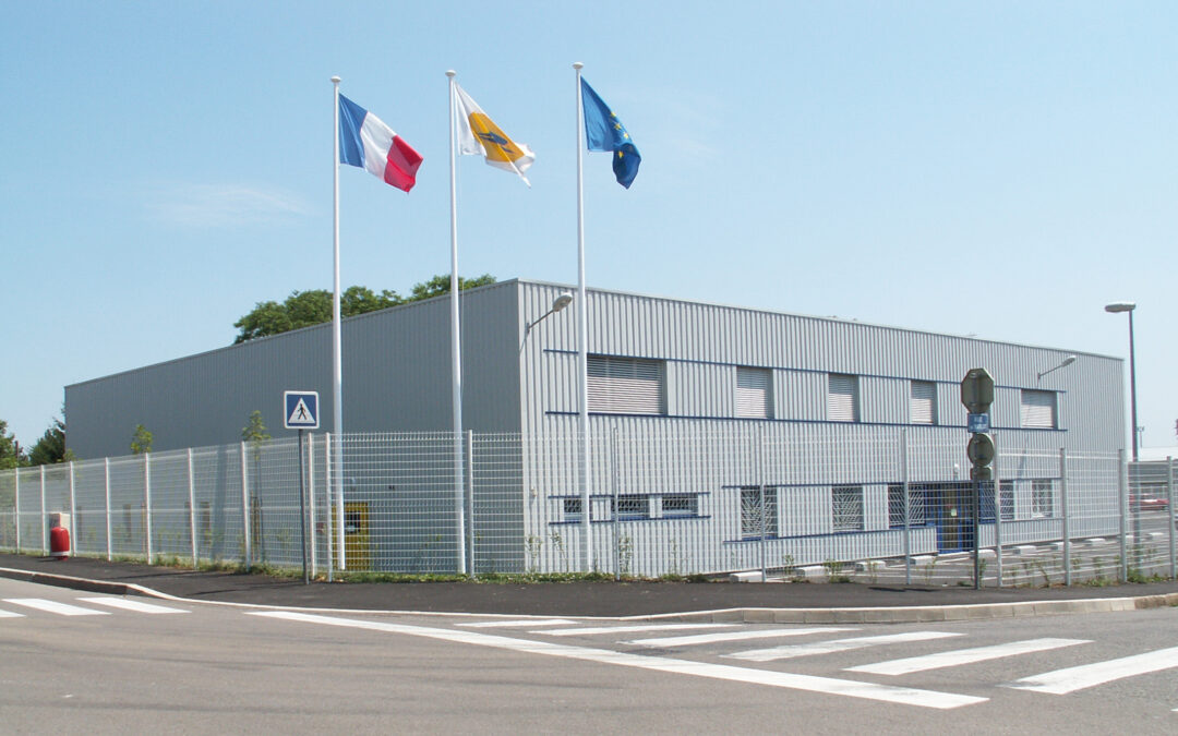 Bureau de poste et plateforme de tri postal à Besançon